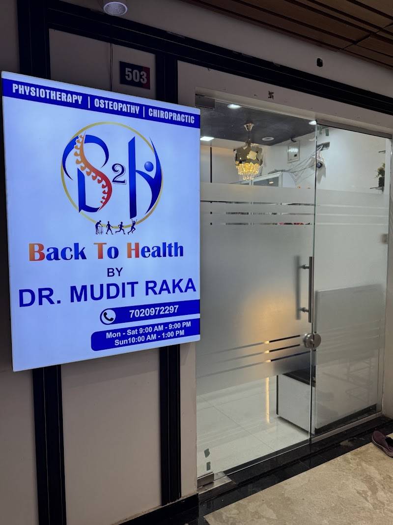 Back To Health Clinic| Physiotherapy |Chiropractic | Osteopathy
